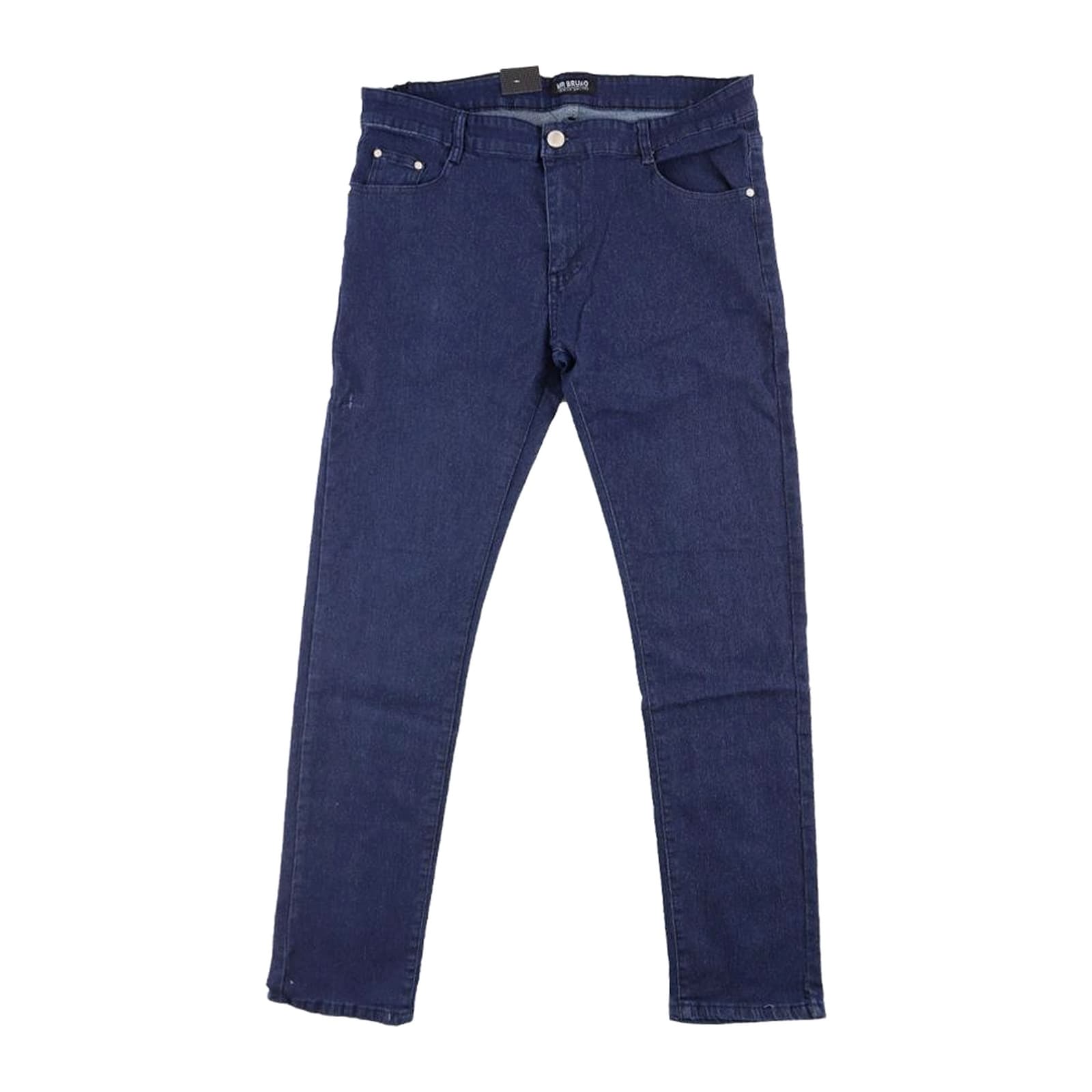 Pantalón de hombre azul índigo